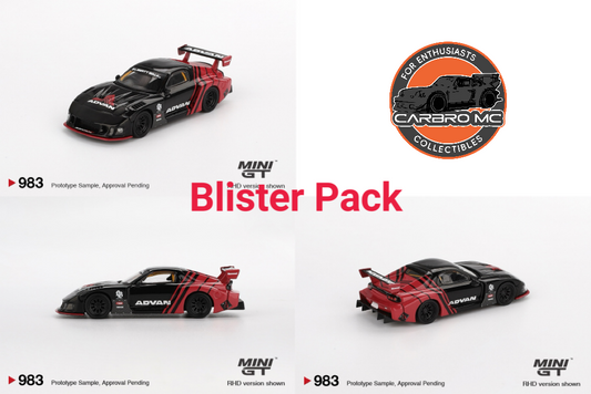 Mini GT 1:64 Mazda RX-7 LB-Super Silhouette Advan MGT00983-BL