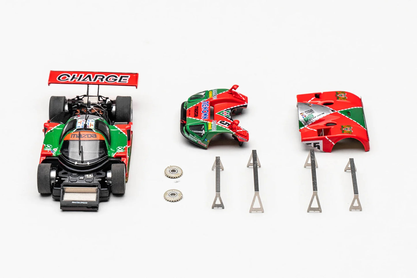 Motorhelix 1:64 Mazda 787B #55 Winner Car
