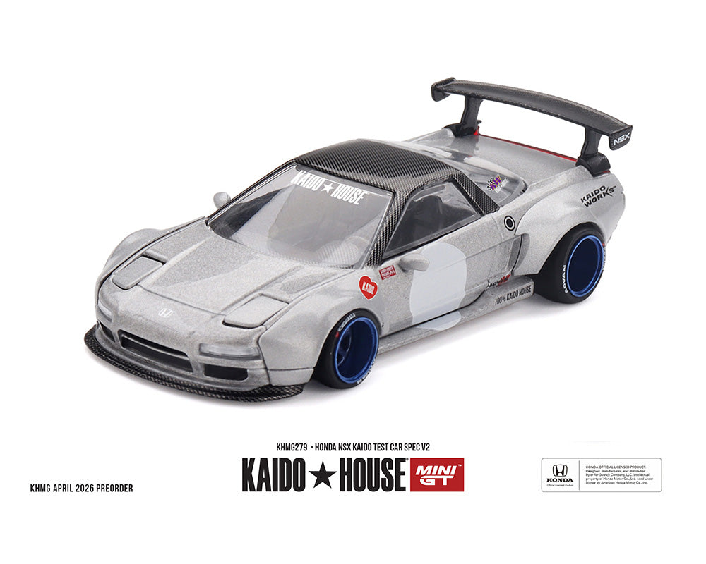 Model car with 'Kaido House' branding on a white background