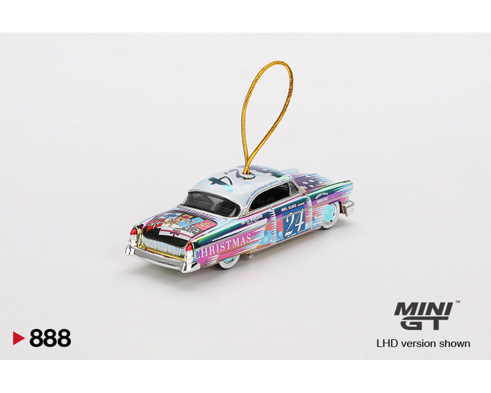 Mini GT 1:64 Lincoln Capri Christmas Hot Rod Set by Tim Sadchikov 2024 Christmas Edition Limited 9,999 Set MGT00888-L