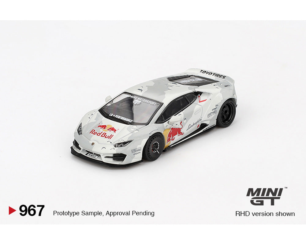 Mini GT 1:64 Lamborghini Huracan LB-WORKS ver. 2 Mad Mike NIMBUL MGT00967-BL (Preorder)