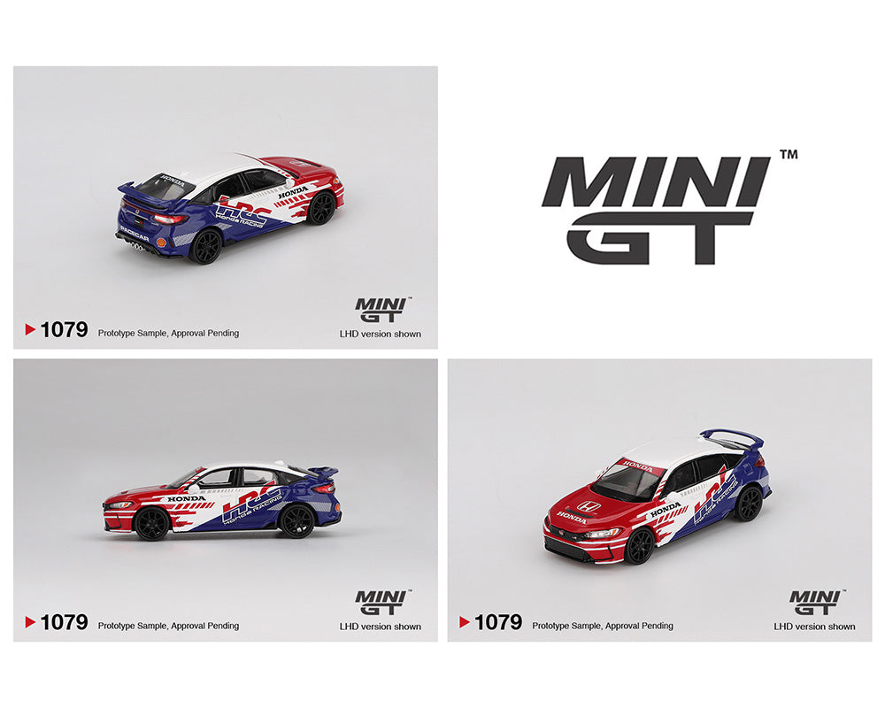 Preorder) Mini GT 1:64 Honda Civic TYPE R 2024 Pace Car HRC