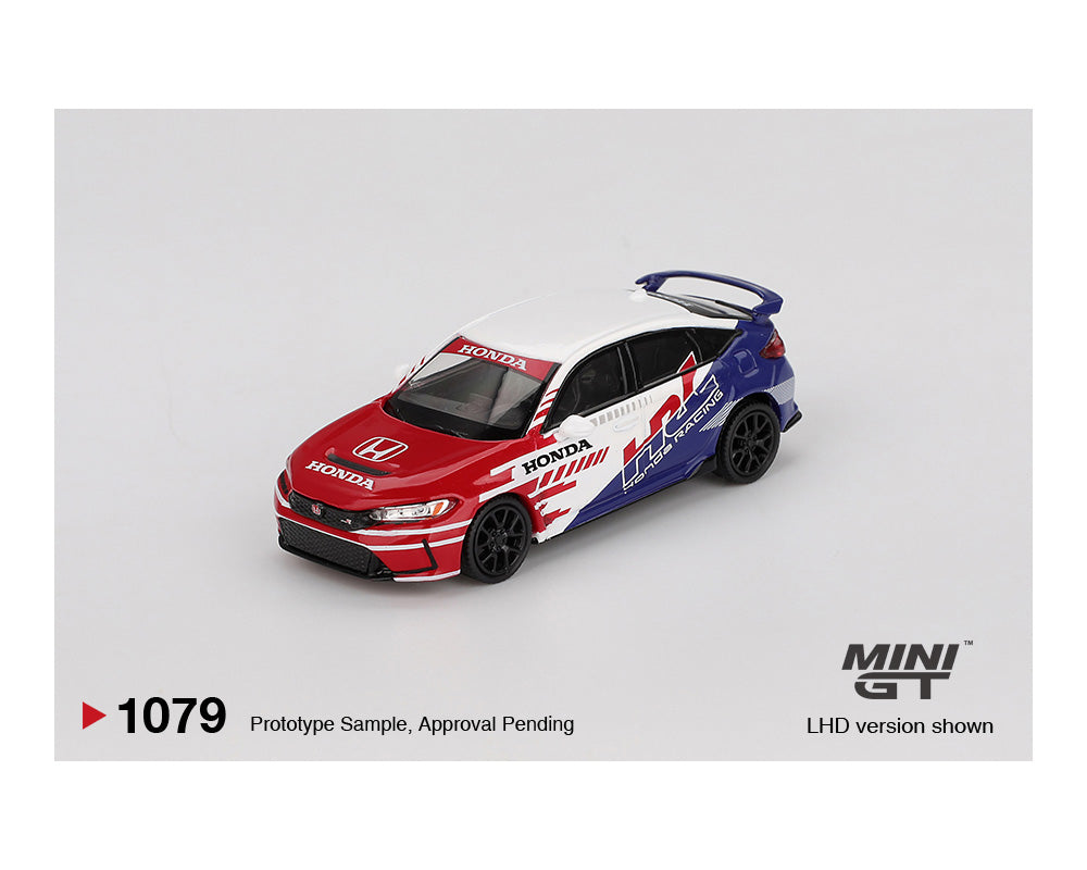 (Preorder) Mini GT 1:64 Honda Civic TYPE R 2024 Pace Car HRC MGT01079-BL