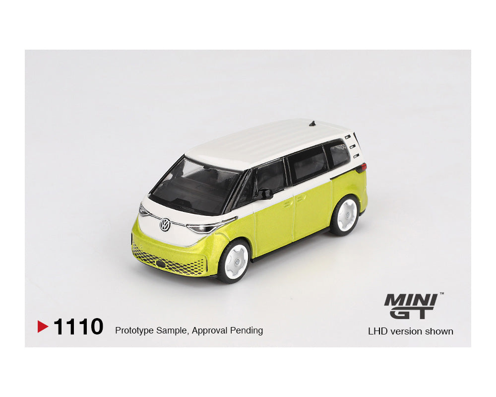 (Preorder) Mini GT 1:64 Volkswagen ID. Buzz – Candy White / Pomelo Yellow MGT01110-BL