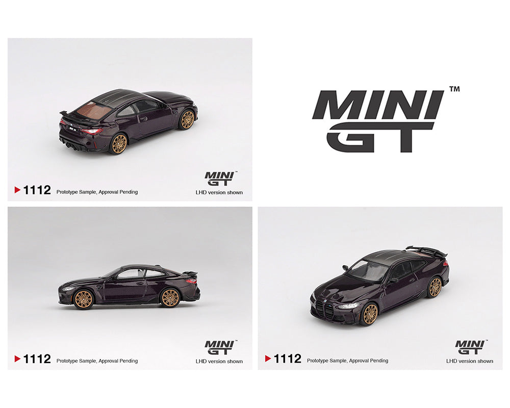 (Preorder) Mini GT 1:64 BMW M4 M-Performance (G82) – Daytona Violet MGT01112-BL
