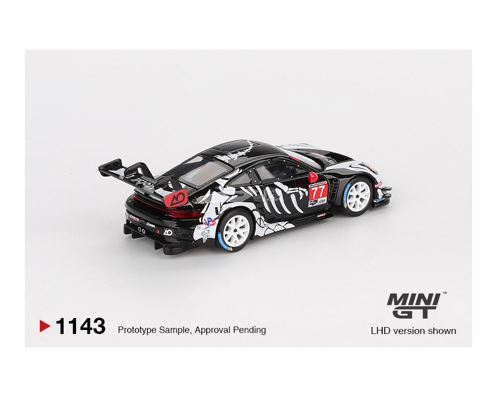 (Preorder) Mini GT 1:64 Porsche 911 GT3 R #77 AO Racing 2025 IMSA Petit Le Mans MGT01143-BL