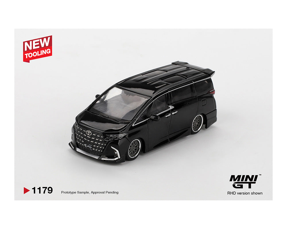 (Preorder) Mini GT 1:64 Toyota Alphard 40 KUHL – Black MGT01179-BL
