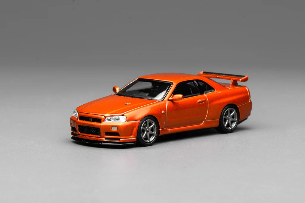 Motorhelix 1:64 Nissan Skyline GT-R (R34) V-Spec II Customized