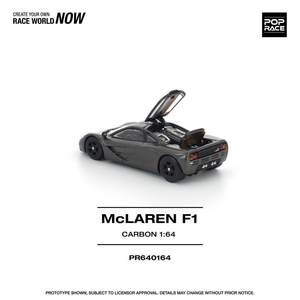 (Preorder) Pop Race 1:64 McLaren F1 CARBON EDITION PR640164