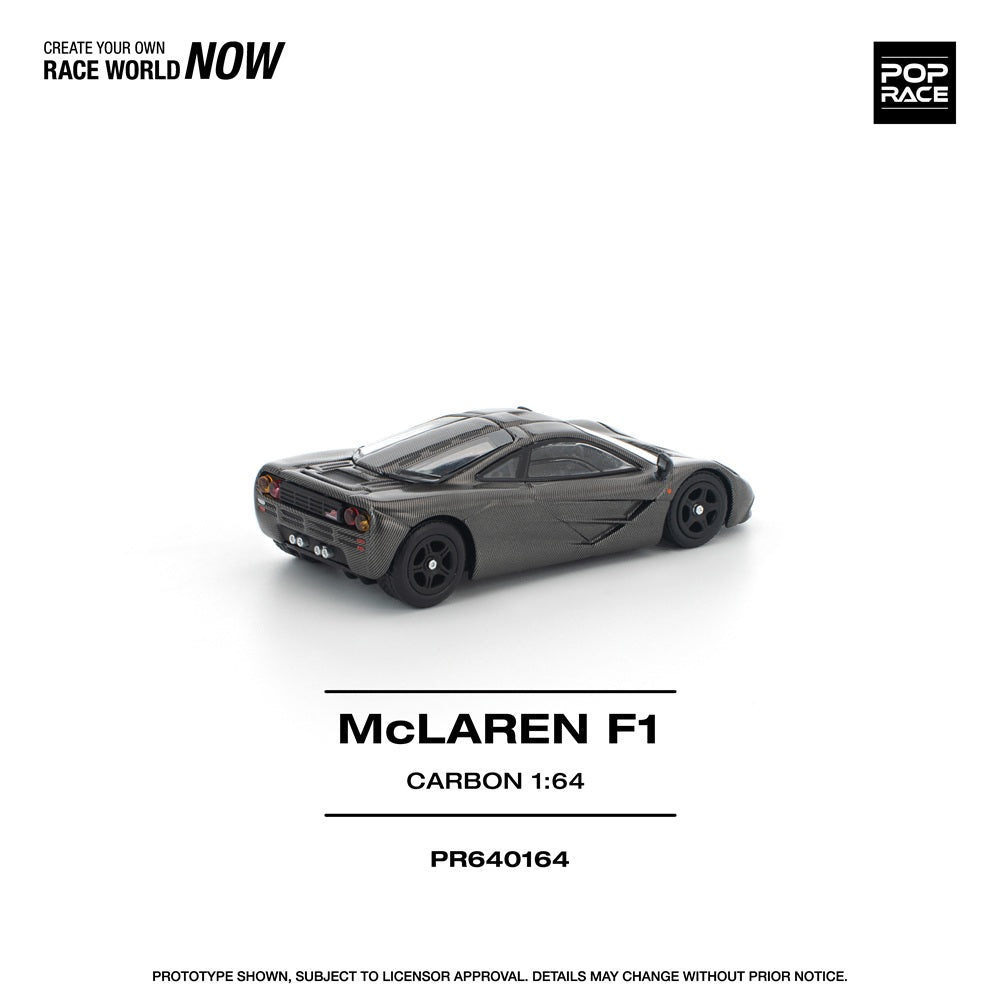 (Preorder) Pop Race 1:64 McLaren F1 CARBON EDITION PR640164