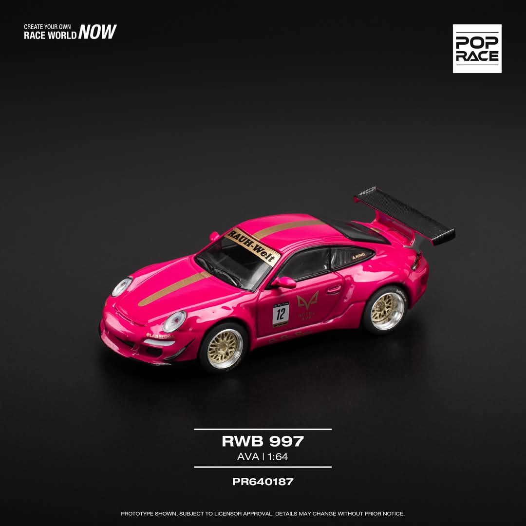 Pop Race 1:64 RWB 997 - AVA PR640187 (Preorder)