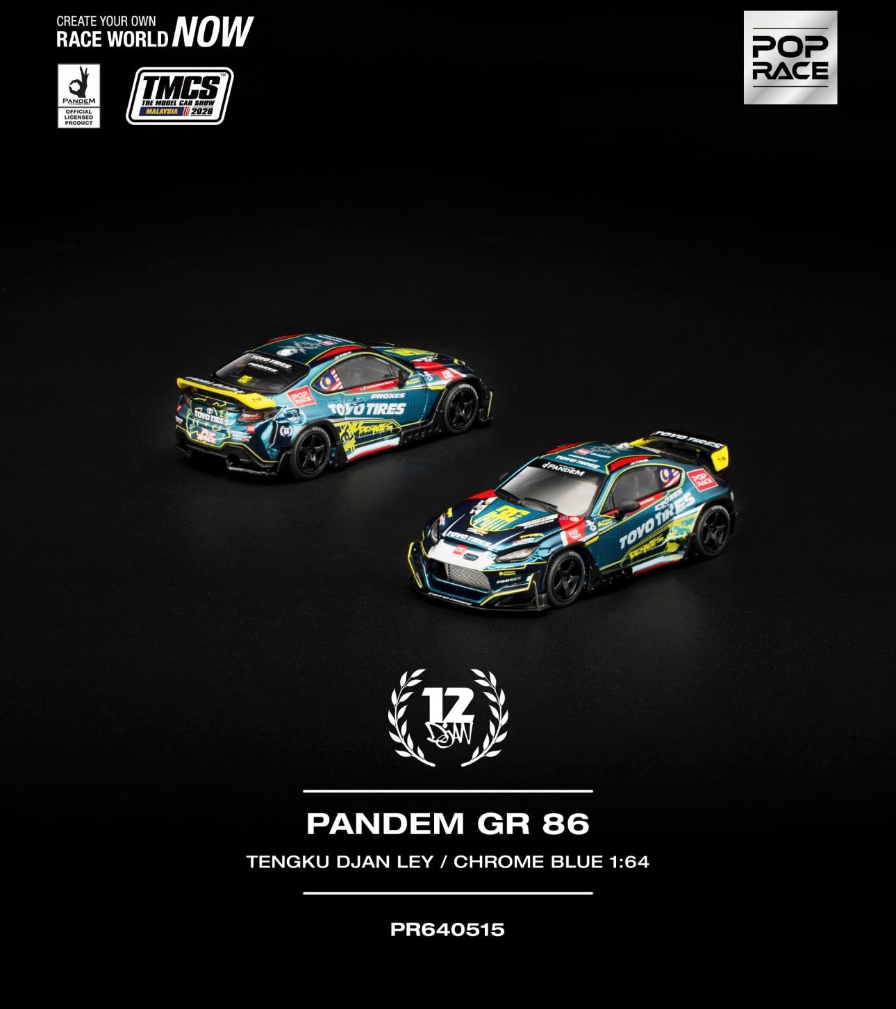 radish ML1456 ホノルとレース Pop Race 1:64 PANDEM GR86 TMCS 2026 PR640515 [Exclusive] – CarBro MC