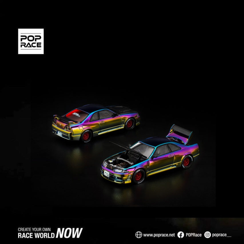 Pop Race 1:64 NISSAN SKYLINE GT-R (BNR33) APA EXPO 2025 EXCLUSIVE