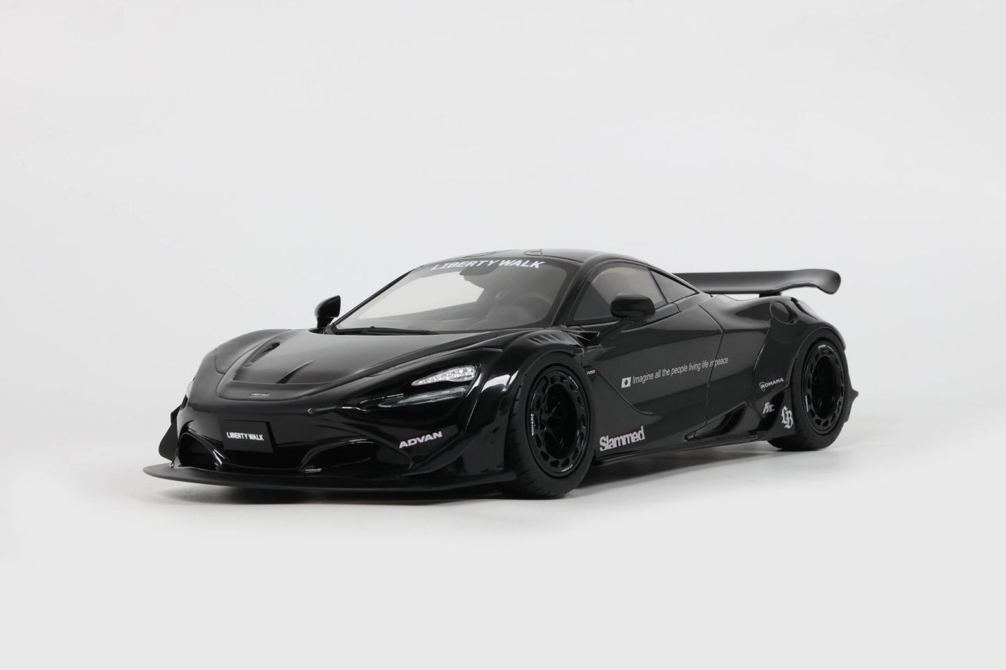 GT Spirit 1:18 LB-WORKS McLaren 720S BLACK 2023 GT516 (Preorder)
