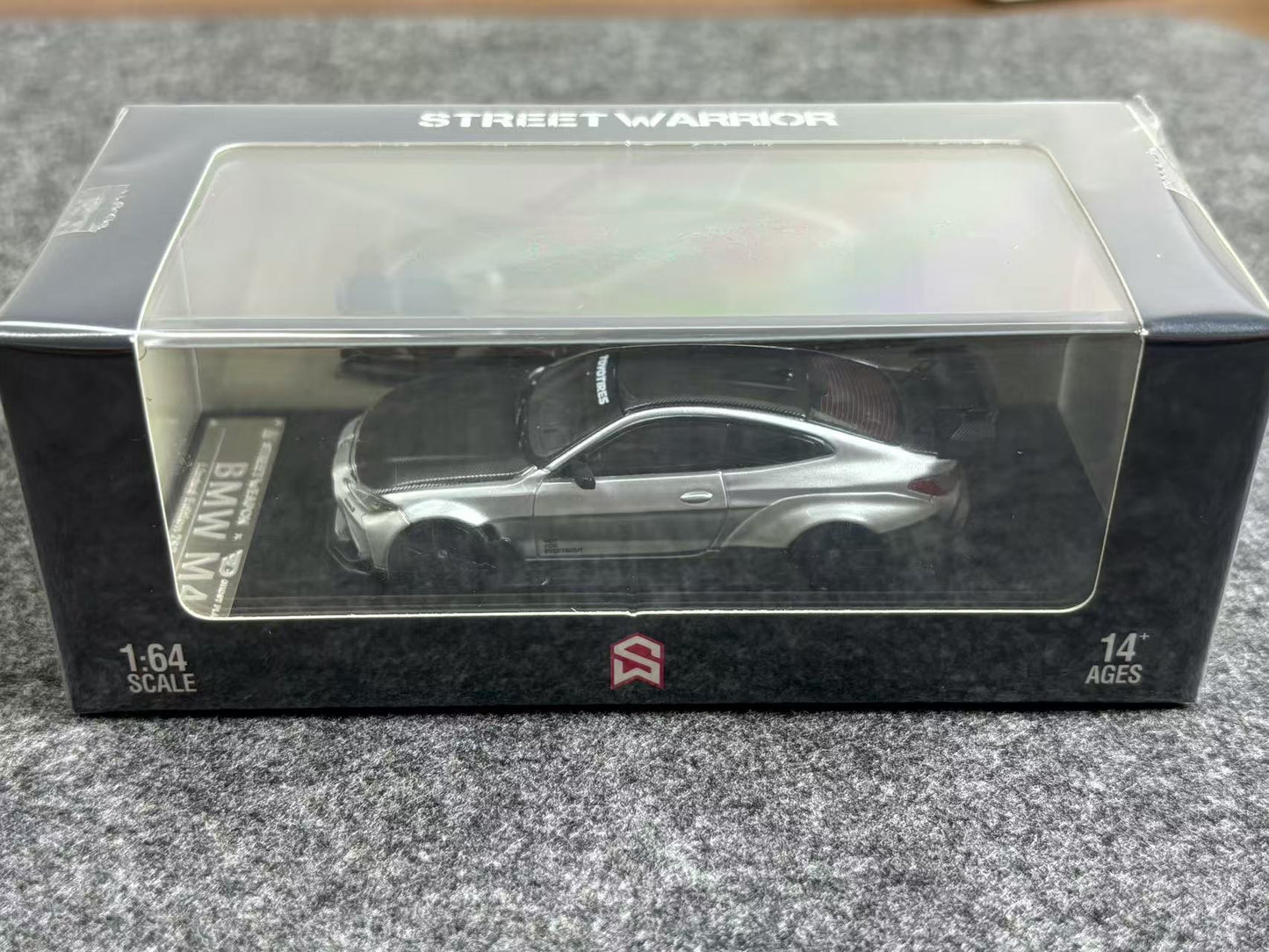(Preorder) Street Weapon 1:64 BMW G82 M4 Wide-Body Alexander Carbon Hood