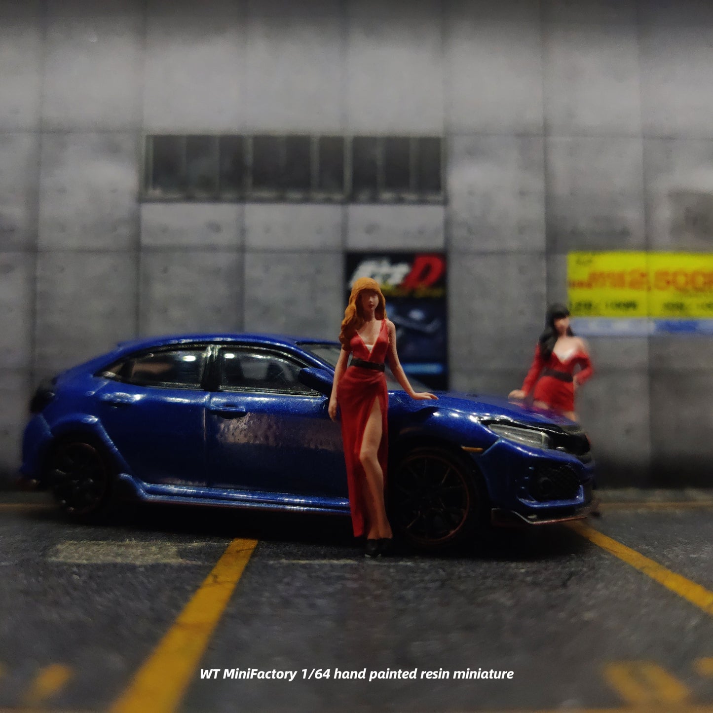 WT Minifactory 1:64 Diorama Ladies - Red Outfit Duo WT2025042905