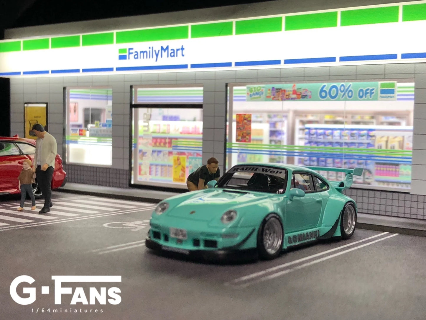 G-Fans 1:64 FamilyMart Diorama 710021