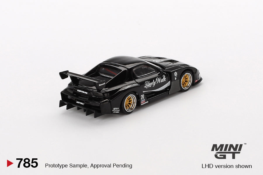 Mini GT 1:64 MAZDA RX-7 LB-Super Silhouette – Liberty Walk Black