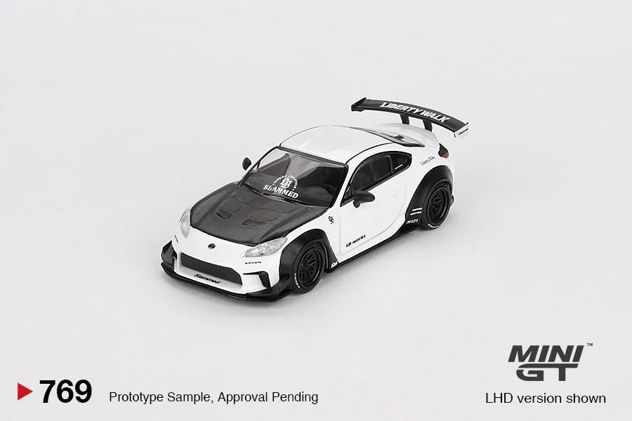Mini GT 1:64 Toyota GR86 LB★Nation – White