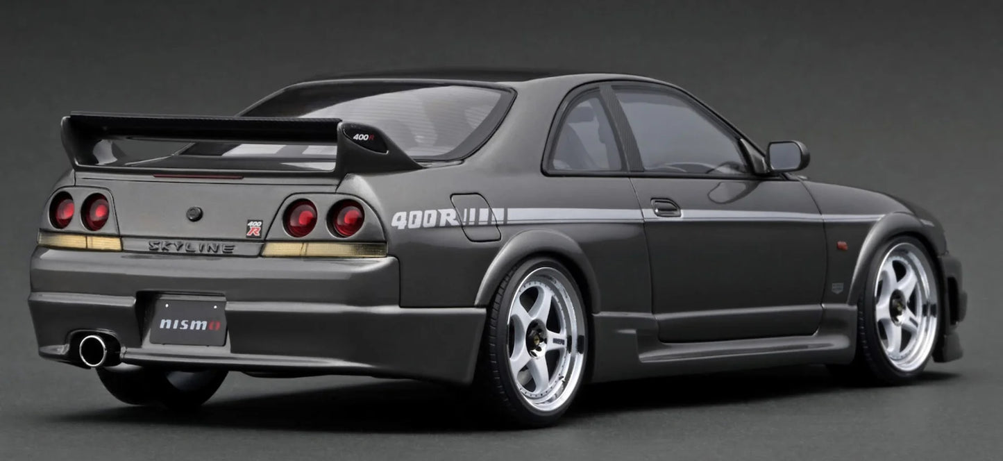 Ignition Model 1:18 Nissan NISMO 400R (BCNR33) Dark Gray Metallic IG3656