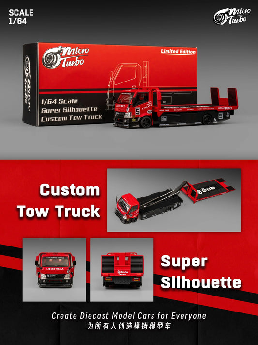 Microturbo 1:64 Custom Tow Truck - Super Silhouette