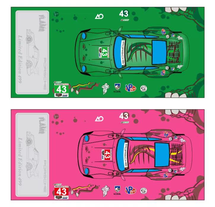 (Preorder) Flame 1:64 Porsche RWB 993/964 Rexy/Roxy Livery [4 Versions]