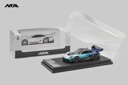 (Preorder) HKM 1:64 911 (992) GT3 R Rennsport V.3 [3 Colors]