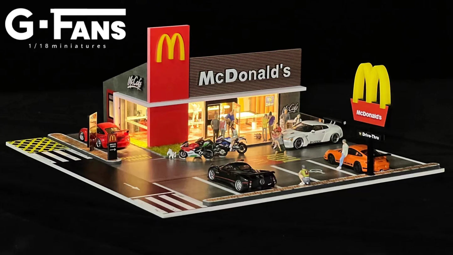 G-Fans 64 McDonald’s Diorama 710033