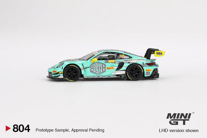Mini GT 1:64 Porsche 911 GT3 R #28 HubAuto Racing2023 FIA GT World Cup 70th Macau Grand Prix