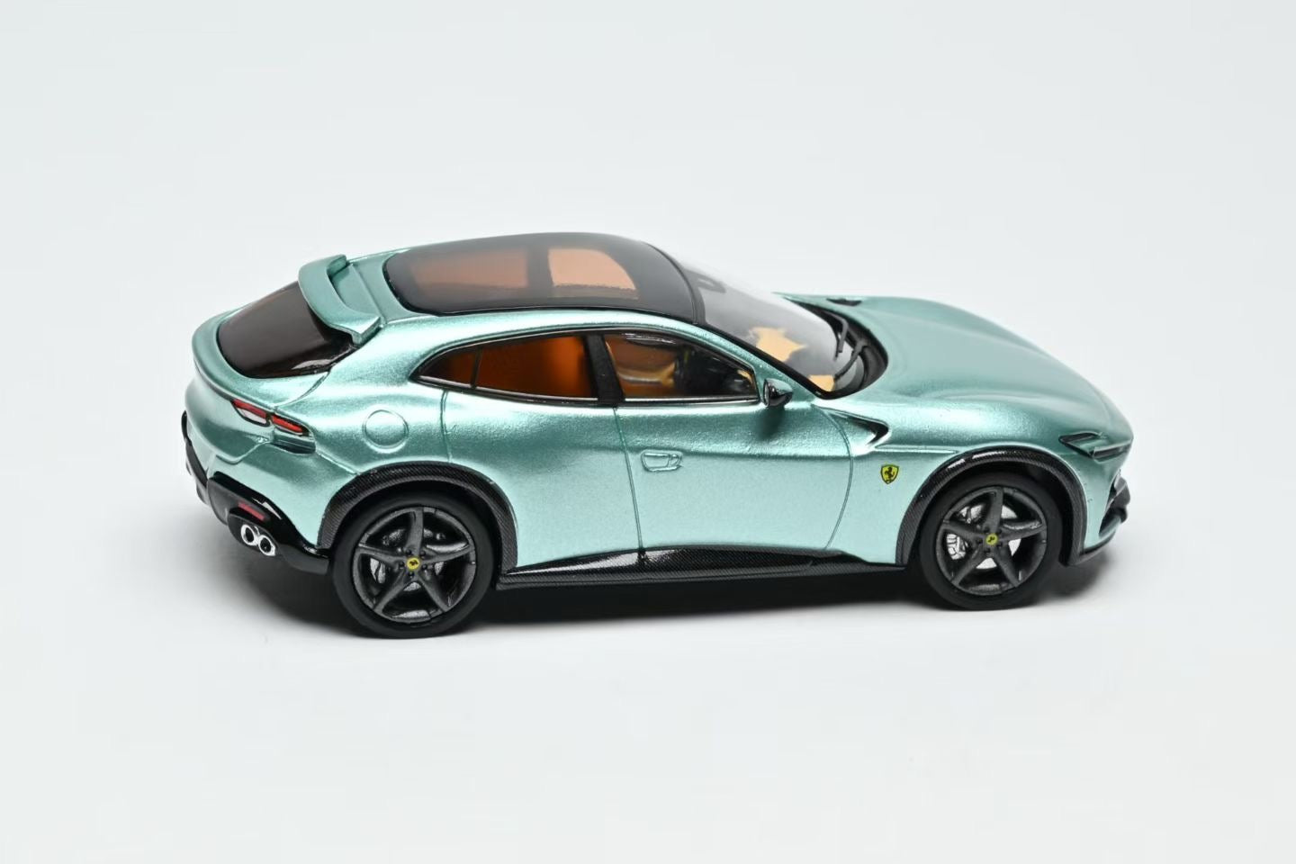 Model of a sports car on a light gray background