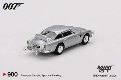 Mini GT 1:64 Aston Martin DB5 James Bond 007 Goldfinger – 3 Languages – Limited Edition