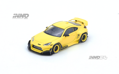 (Preorder) Inno64 1:64 TOYOTA GR86 "PANDEM" Yellow IN64-GR86P-YELLOW