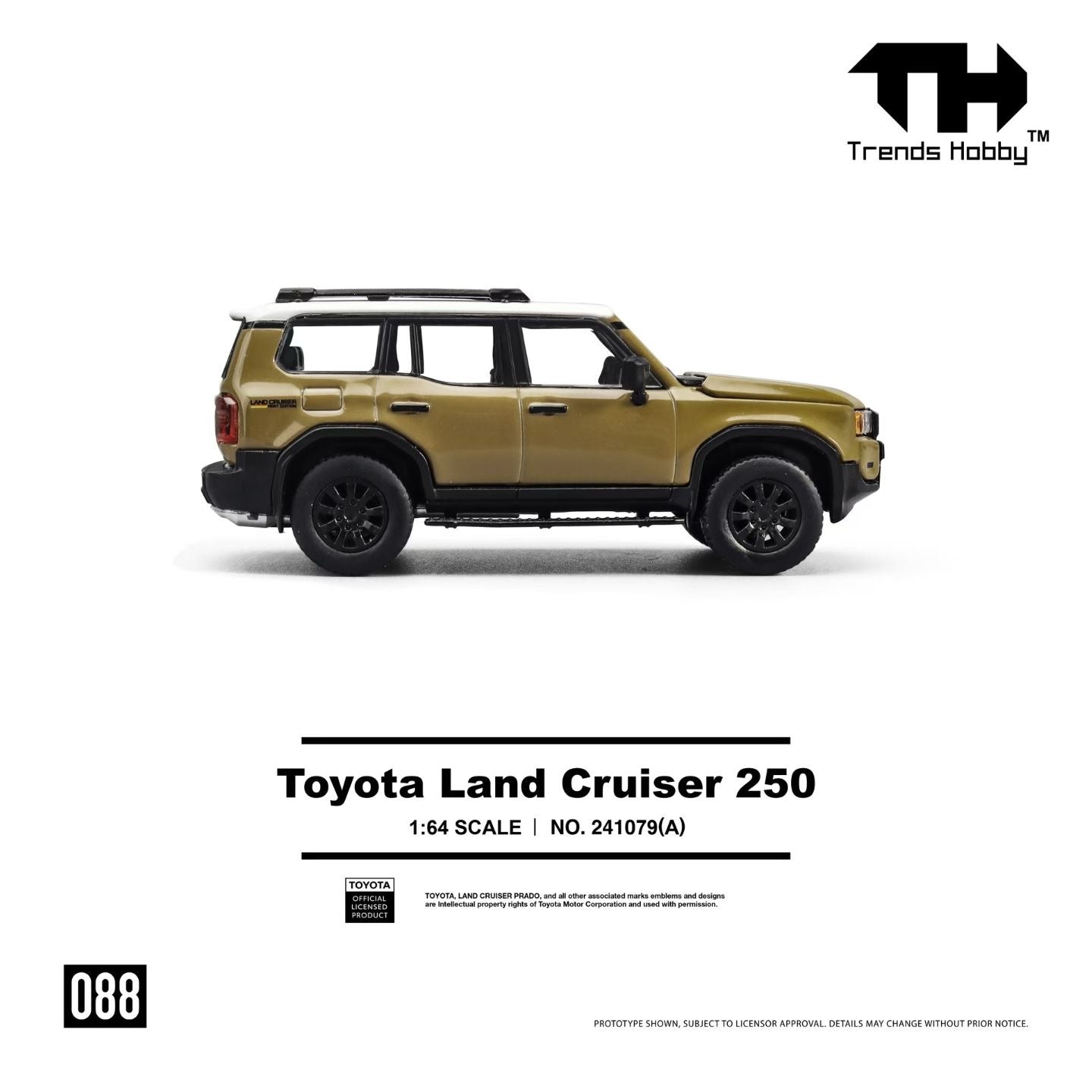 (Preorder) Trends Hobby 1:64 Toyota Cruiser 250 SAND 241079(A)