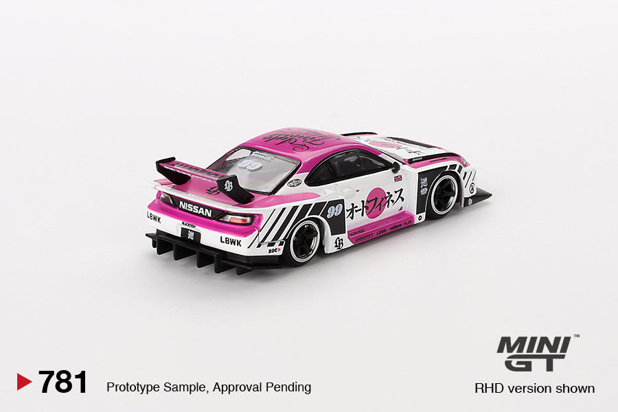 Mini GT 1:64 Nissan LB-Super Silhouette S15 SILVIA Auto Finesse SEMA 2023