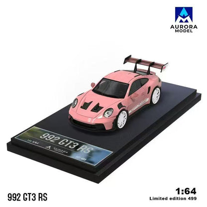 Aurora Model 1:64 Porsche 992 GT3 RS *Regular* [2 Colors] (Preorder)