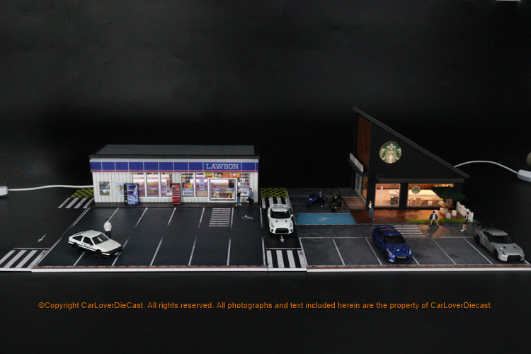 G-Fans 1:64 LAWSON Building Diorama 710024