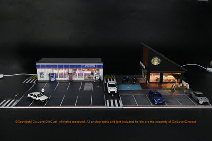G-Fans 1:64 LAWSON Building Diorama 710024