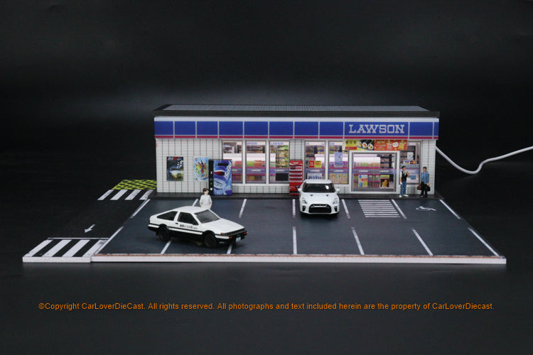 G-Fans 1:64 LAWSON Building Diorama 710024
