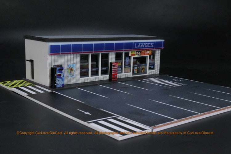G-Fans 1:64 LAWSON Building Diorama 710024