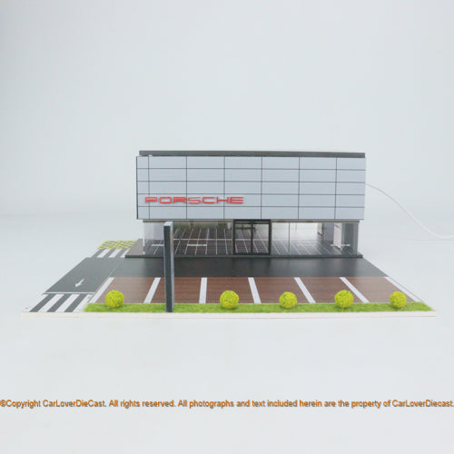 G-Fans 1:64 Porsche Display Center Building Diorama 710031