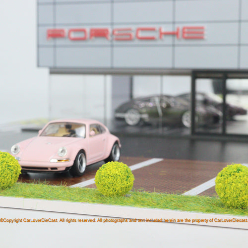 G-Fans 1:64 Porsche Display Center Building Diorama 710031