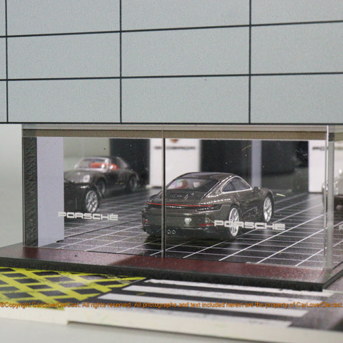 G-Fans 1:64 Porsche Display Center Building Diorama 710031