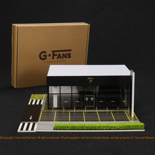 G-Fans 1:64 Lamborghini Display Center Diorama 710034