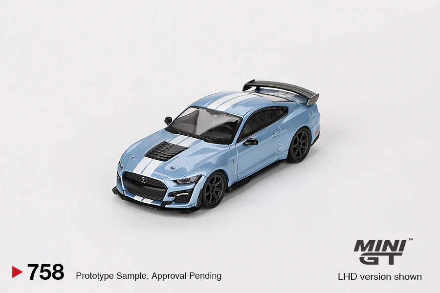 Mini GT 1:64 Ford Mustang Shelby GT500 Heritage Edition – Blue