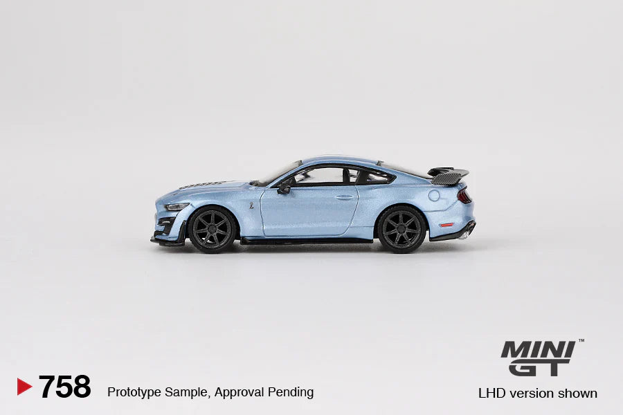 Mini GT 1:64 Ford Mustang Shelby GT500 Heritage Edition – Blue