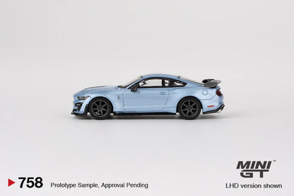 Mini GT 1:64 Ford Mustang Shelby GT500 Heritage Edition – Blue