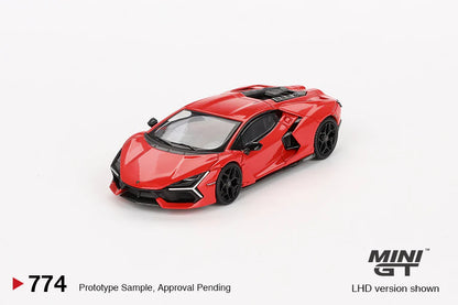 Mini GT 1:64 Lamborghini Revuelto  Arancio Dac Lucido MGT00774-MJ