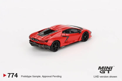 Mini GT 1:64 Lamborghini Revuelto  Arancio Dac Lucido MGT00774-MJ