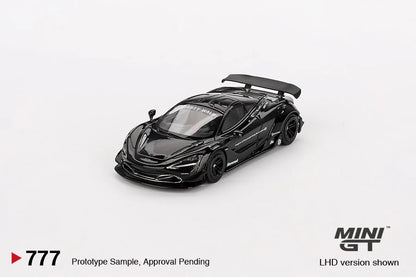 Mini GT 1:64 McLaren 720S LB★Works – Black (Preorder)