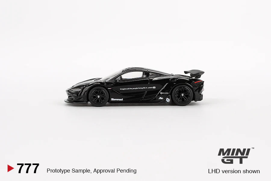 Mini GT 1:64 McLaren 720S LB★Works – Black (Preorder)